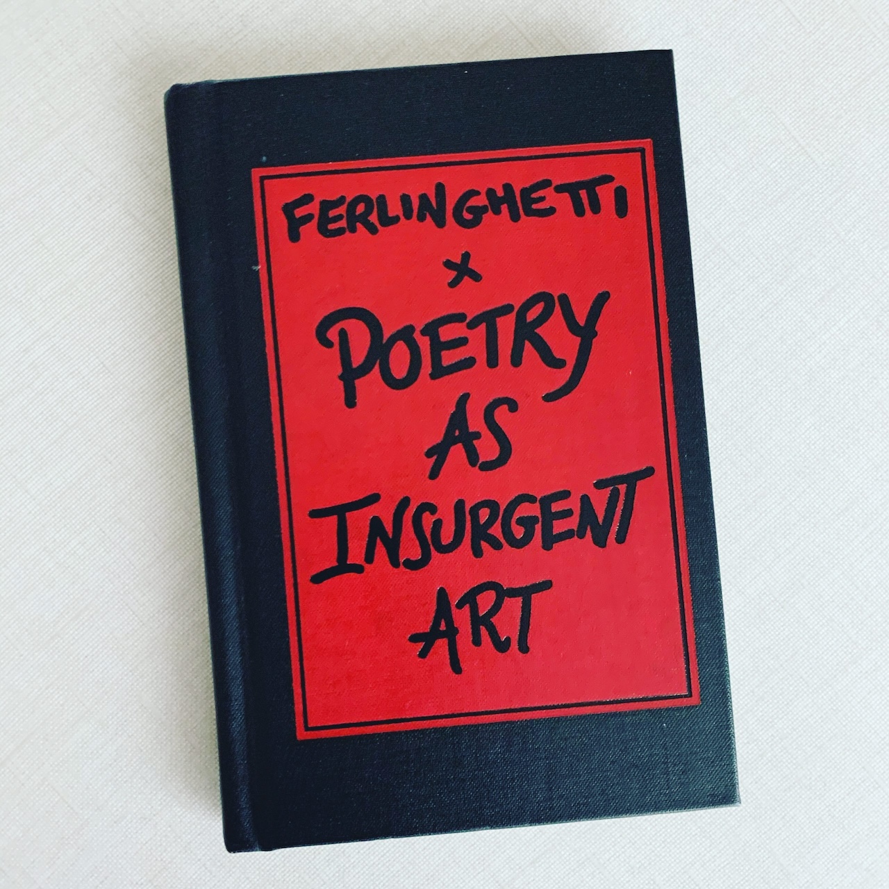 Lawrence Ferlinghetti's Poetry as Insurgent Art book cover